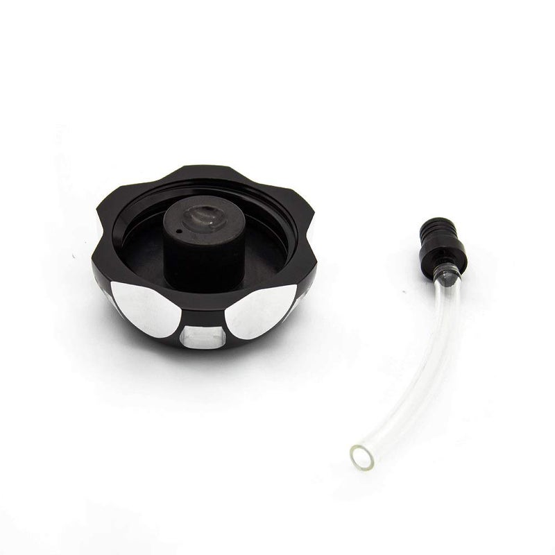 PROCNC 50mm ATV Aluminum Gas Cap Fuel Cover Tank Cap Fit For Yamaha YFM700 Raptor 700R 2008 2009 2010 2011 2012 2013 2014 2015 2016 2017 2018 2019 2020 (Black) - Image 4